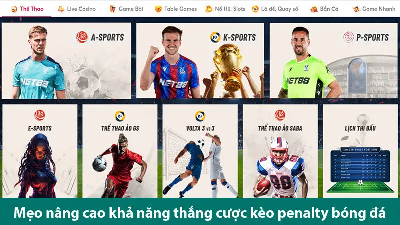 Hướng dẫn cách đọc kèo và mẹo chơi kèo penalty bóng đá dành cho người chơi mới