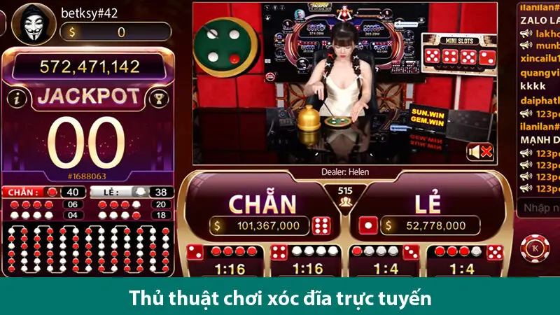 Thủ thuật chơi xóc đĩa trực tuyến từ cao thủ cá cược chuyên nghiệp