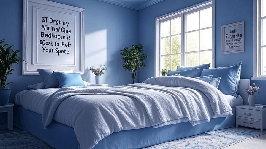 31 Dreamy Minimal Blue Bedroom Ideas to Refresh Your Space