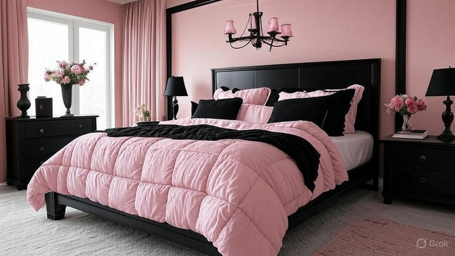 Pink & Black Bedroom Ideas You’ll Want to Copy
